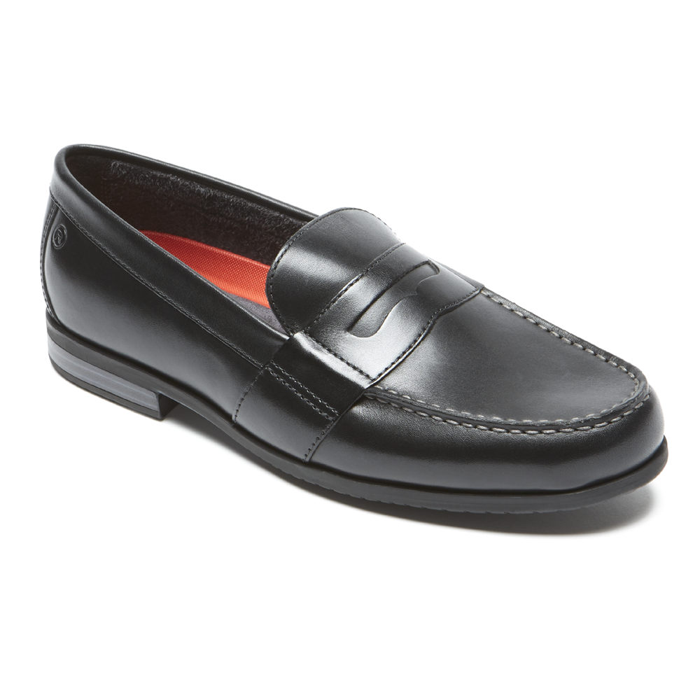 Rockport Singapore Mens Loafers - Classic Lite 2 Penny Black - MP1403675